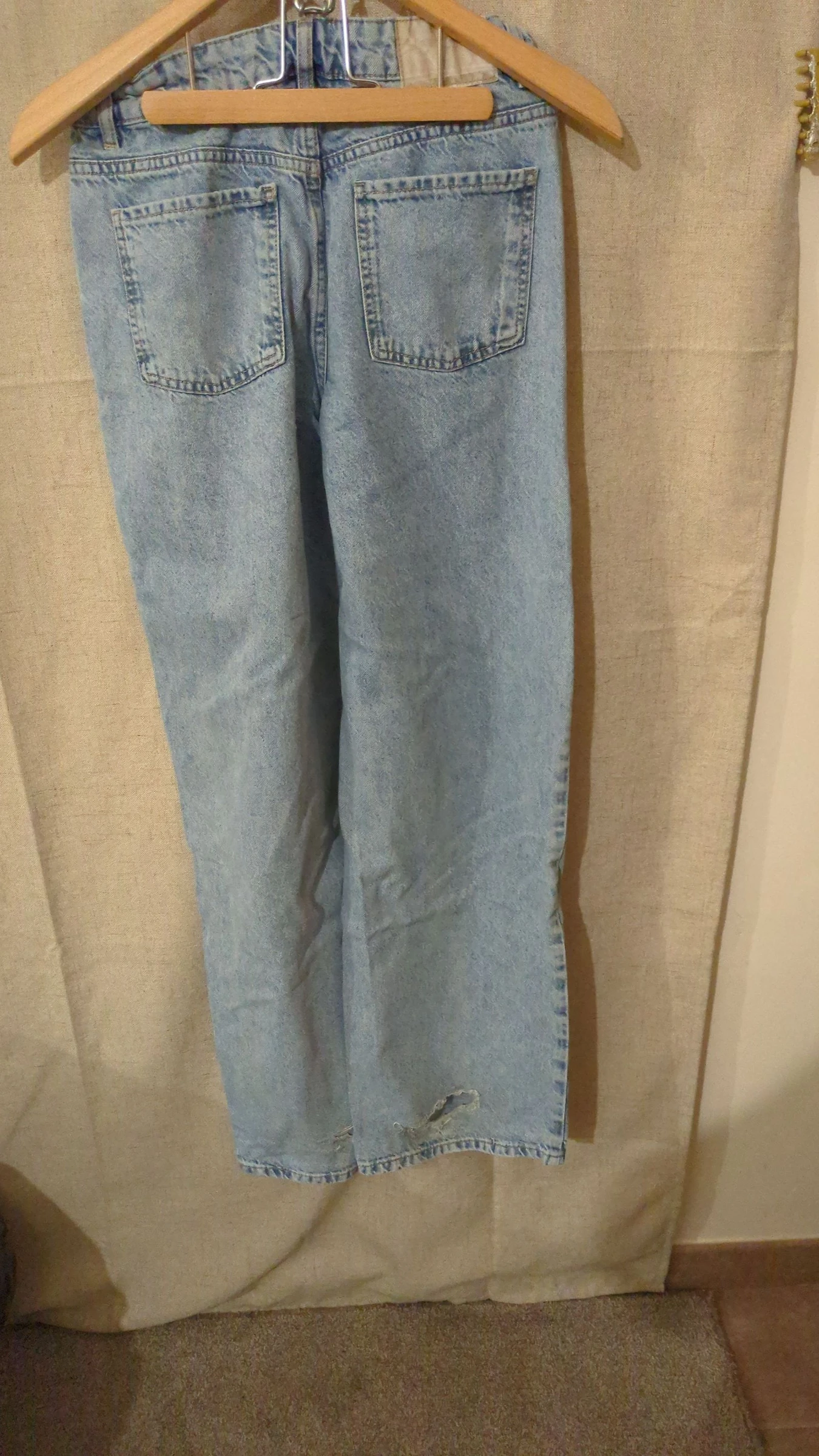 Calça feminina baggy tamanho 34 – photo 5